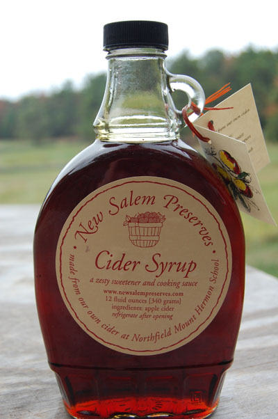 New Salem Preserves cider syrup