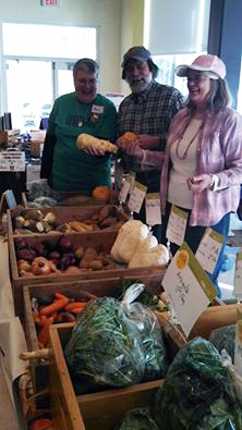 Coyote Hill Farm at the Greenfield Winter Farmers Market