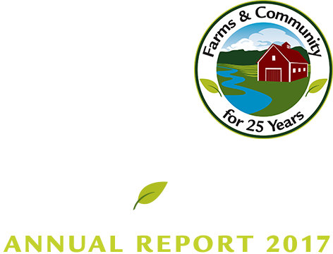 Community Involved in Sustaining Agriculture: Annual Report 2017