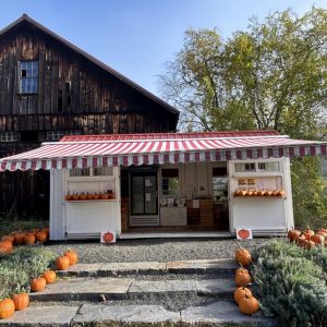 Farmstand in fall